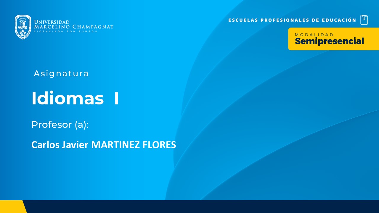 IDIOMAS I (G-H-I)