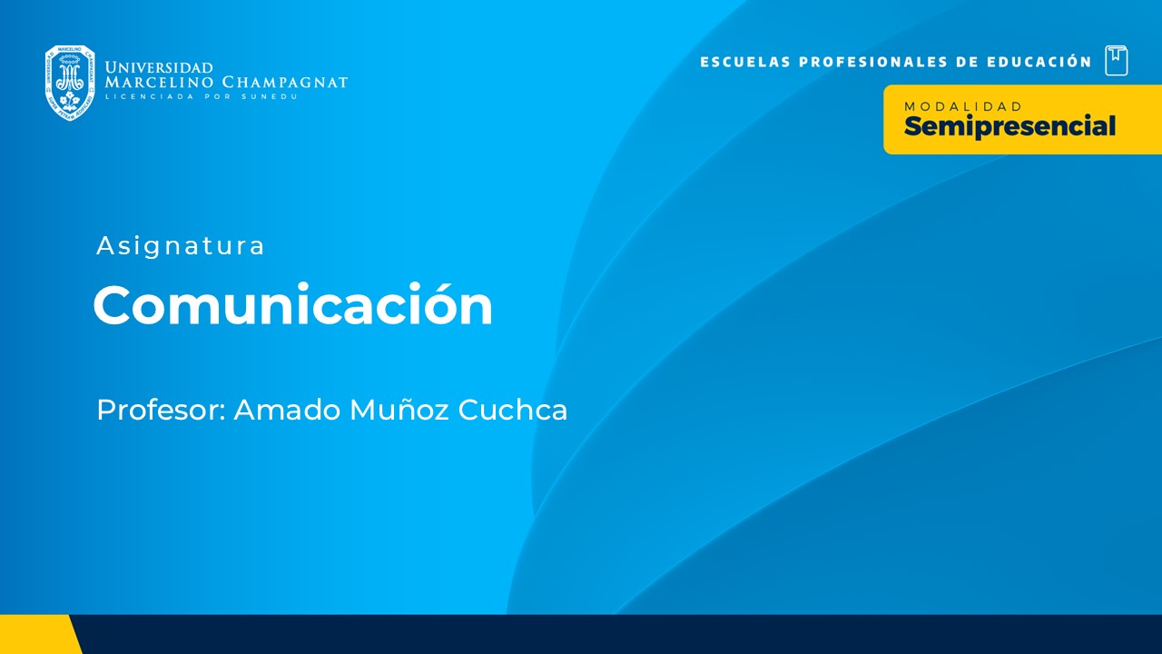 BL25 - COMUNICACION (MUÑOZ)