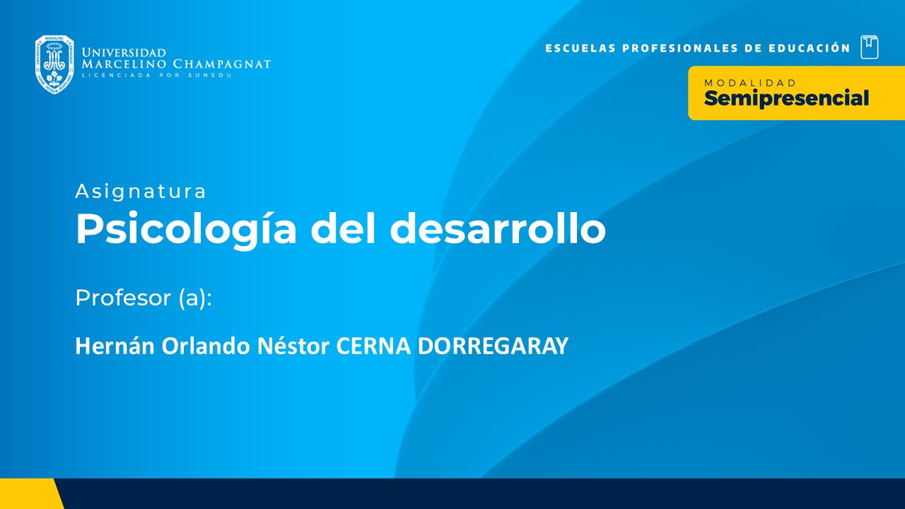 BL25 - PSICOLOGIA DEL DESARROLLO