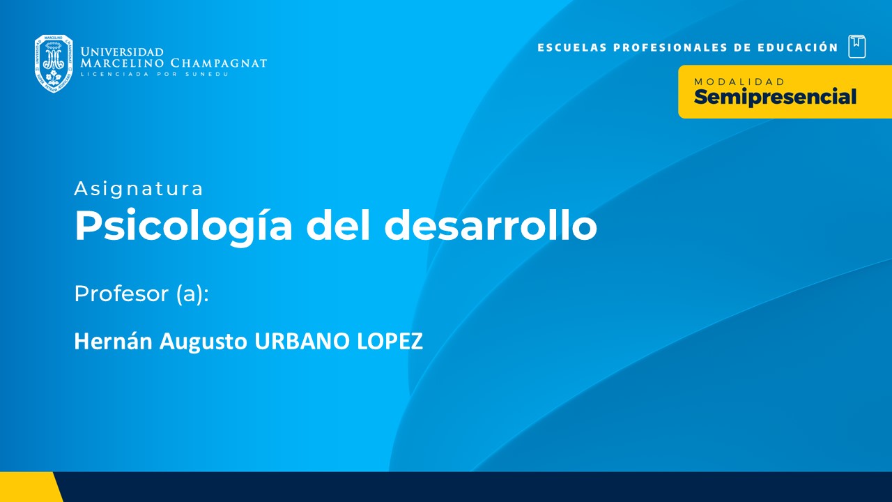 BL25 - PSICOLOGIA DEL DESARROLLO