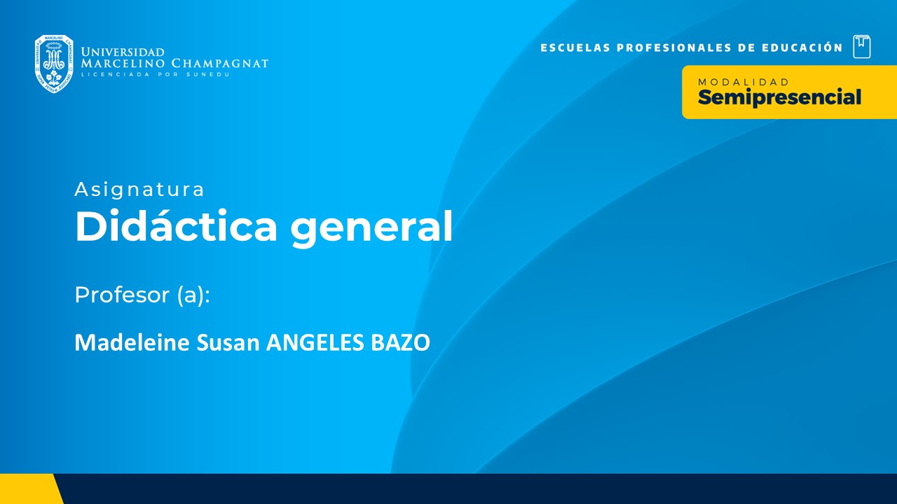 DIDACTICA GENERAL (SUSAN)