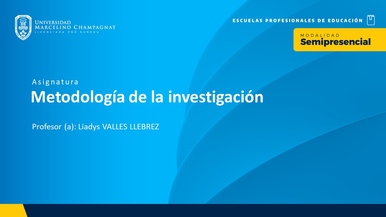 BL25 - METODOLOGIA DE LA INVESTIGACION