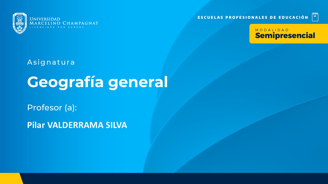 BL25 - GEOGRAFIA GENERAL 