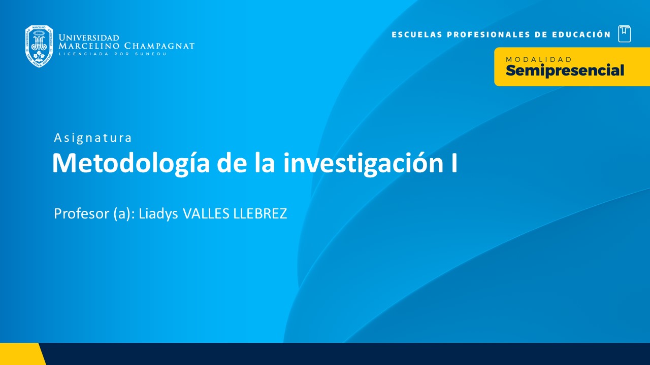 BL25 - TALLER DE INVESTIGACION I