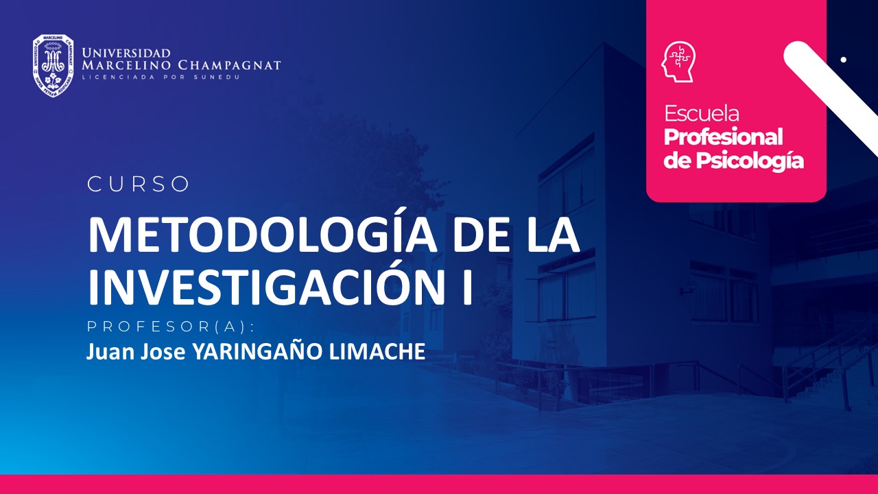 T - METODOLOGÍA DE LA INVESTIGACIÓN I
