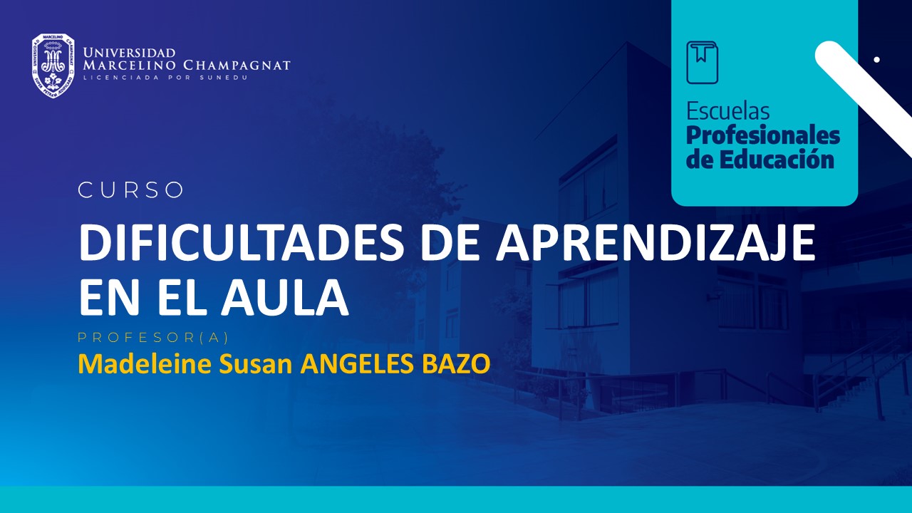 DIFICULTADES DE APRENDIZAJE EN EL AULA 