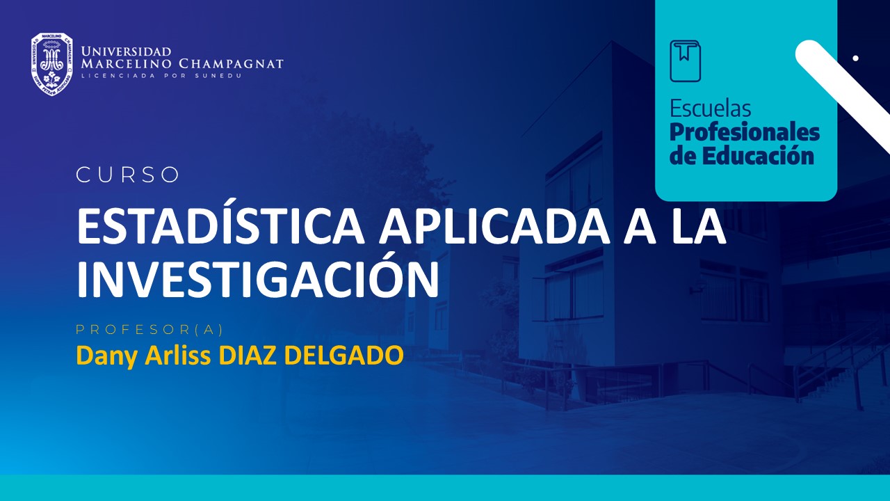 ESTADISTICA APLICADA A LA INVESTIGACION