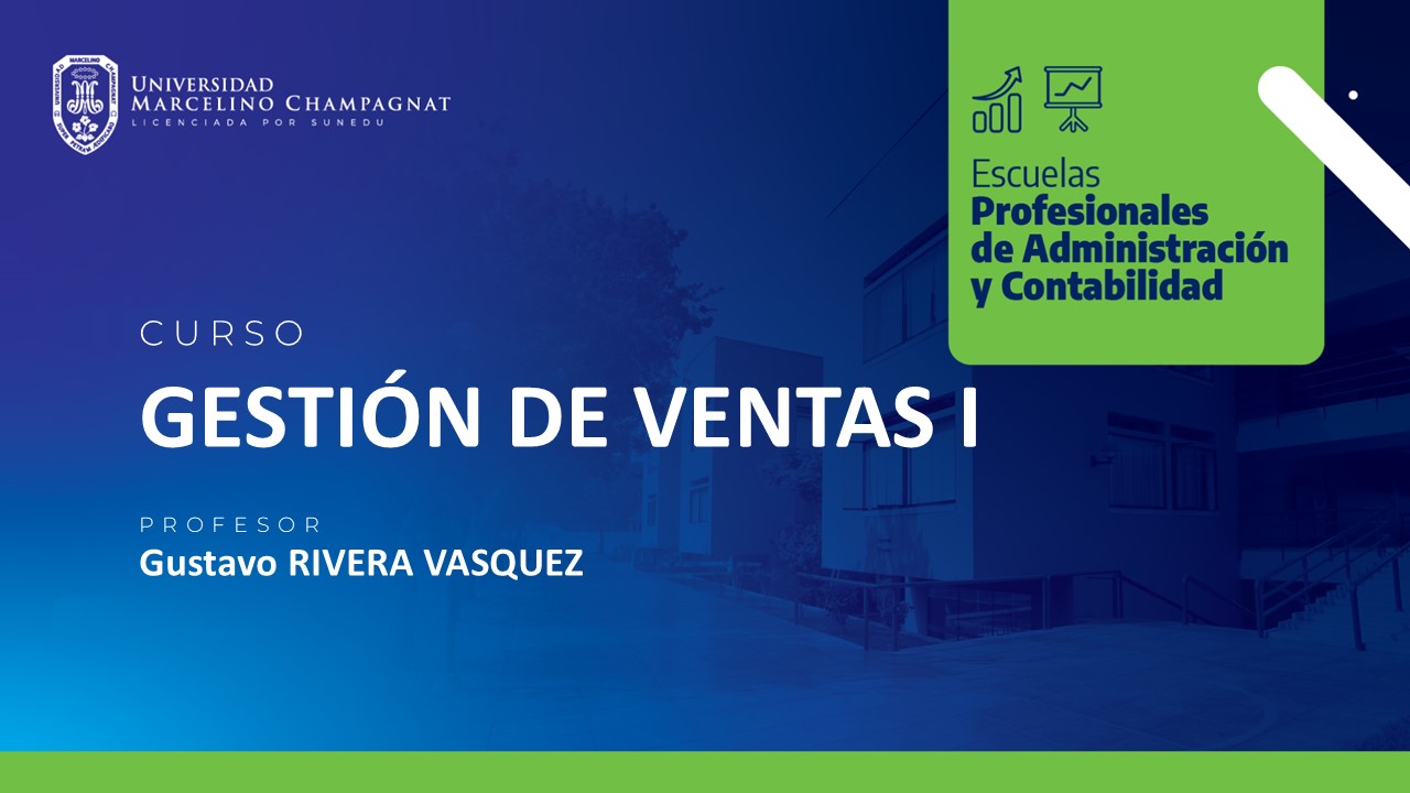 GESTION DE VENTAS I