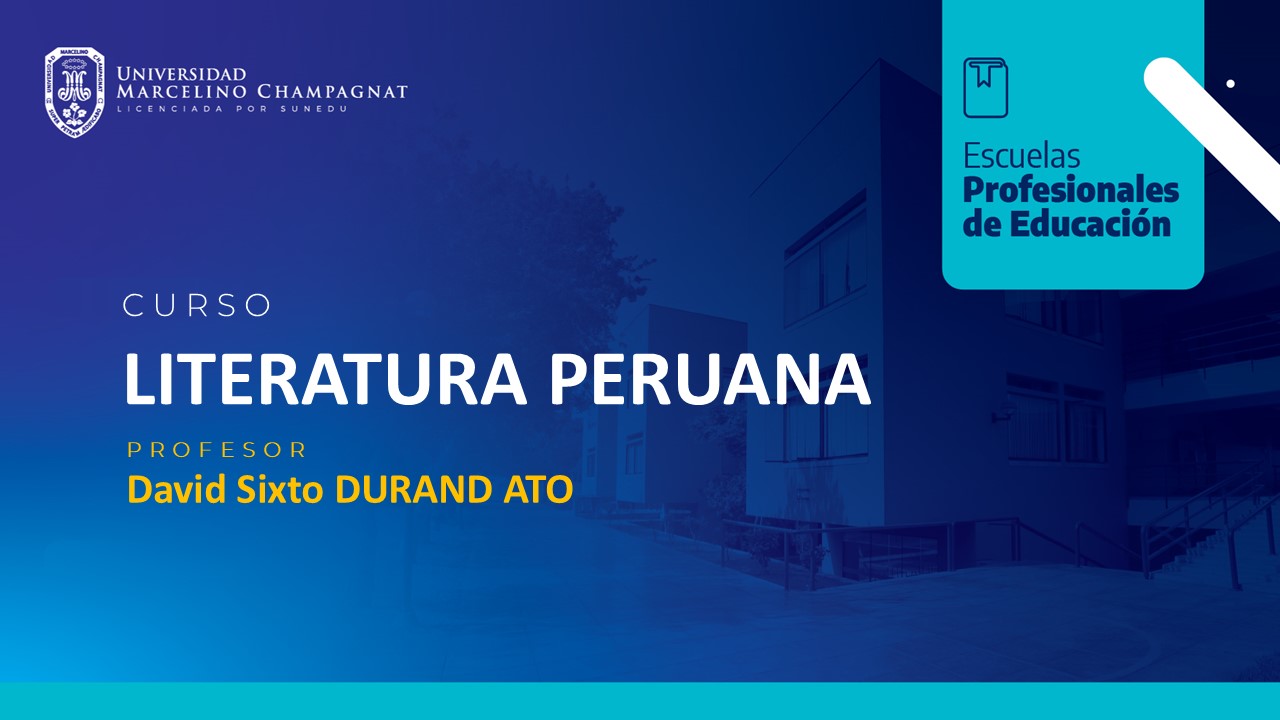 LITERATURA PERUANA