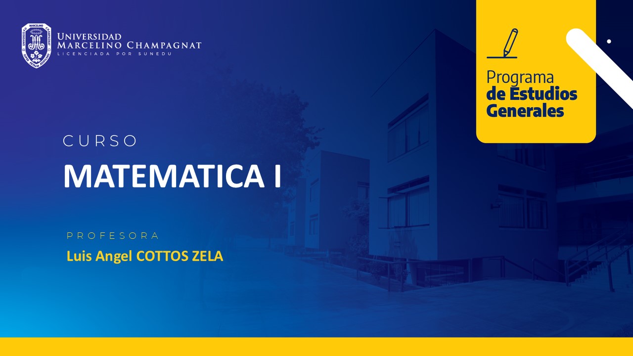 MATEMATICA I (A y B)