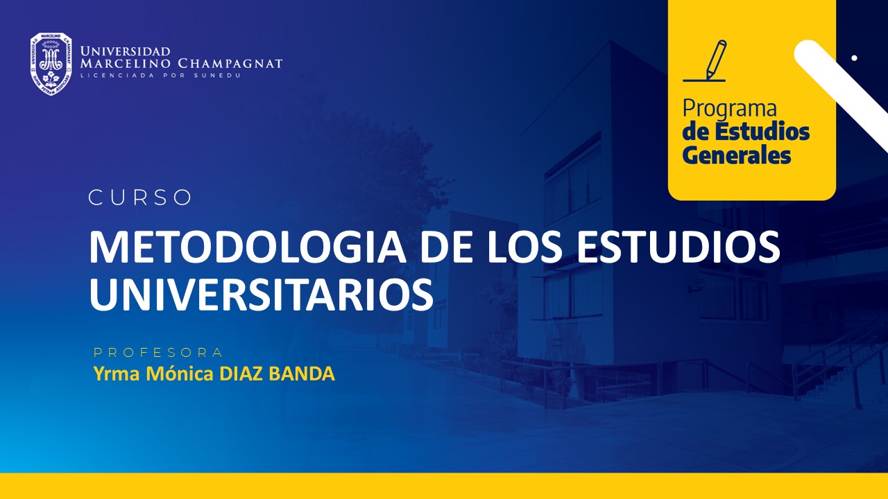 METODOLOGIA DE LOS ESTUDIOS UNIVERSITARIOS (DIAZ)