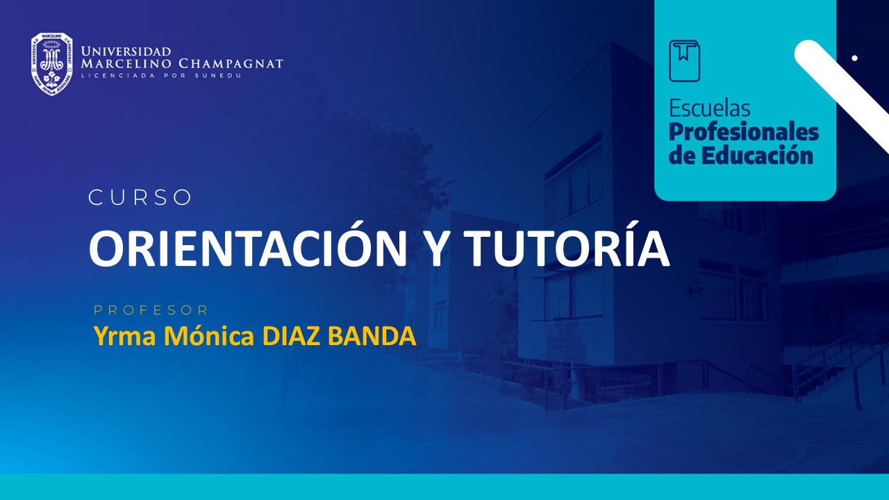 ORIENTACION Y TUTORIA