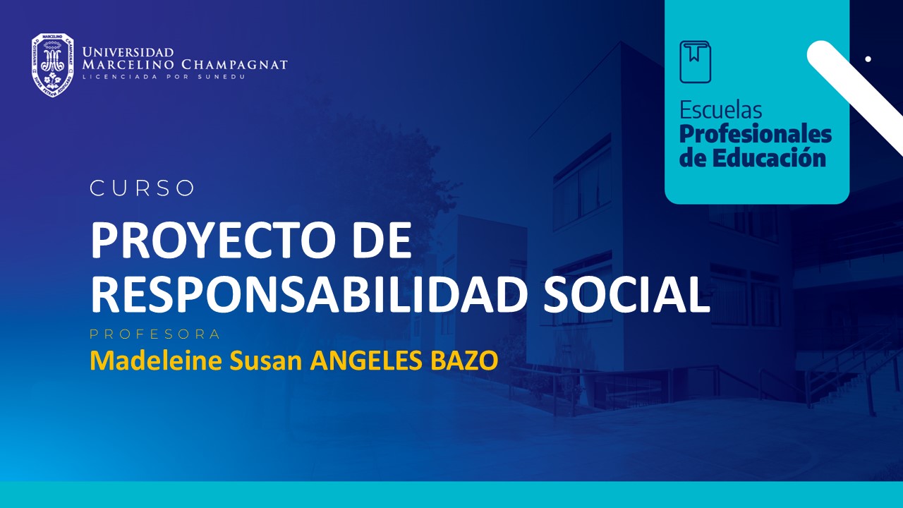 PROYECTO DE RESPONSABILIDAD SOCIAL