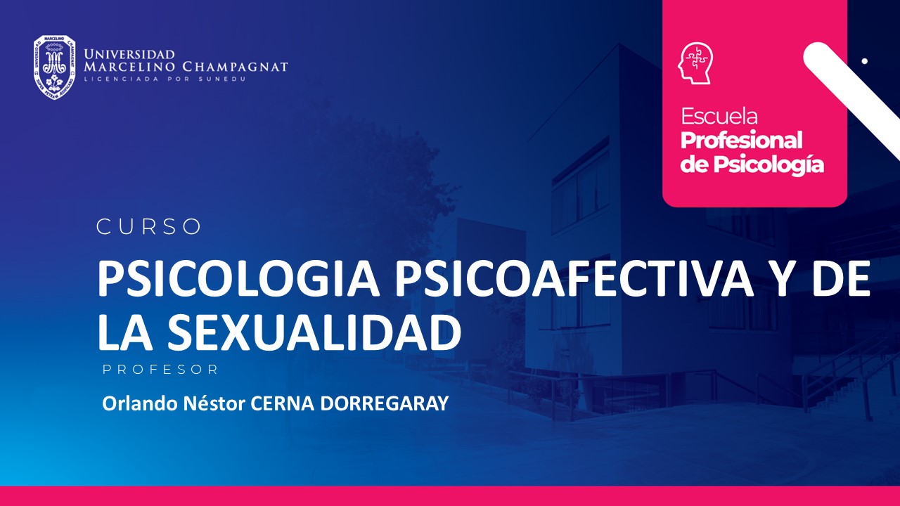 PSICOLOGIA PSICOAFECTIVA Y DE  LA SEXUALIDAD
