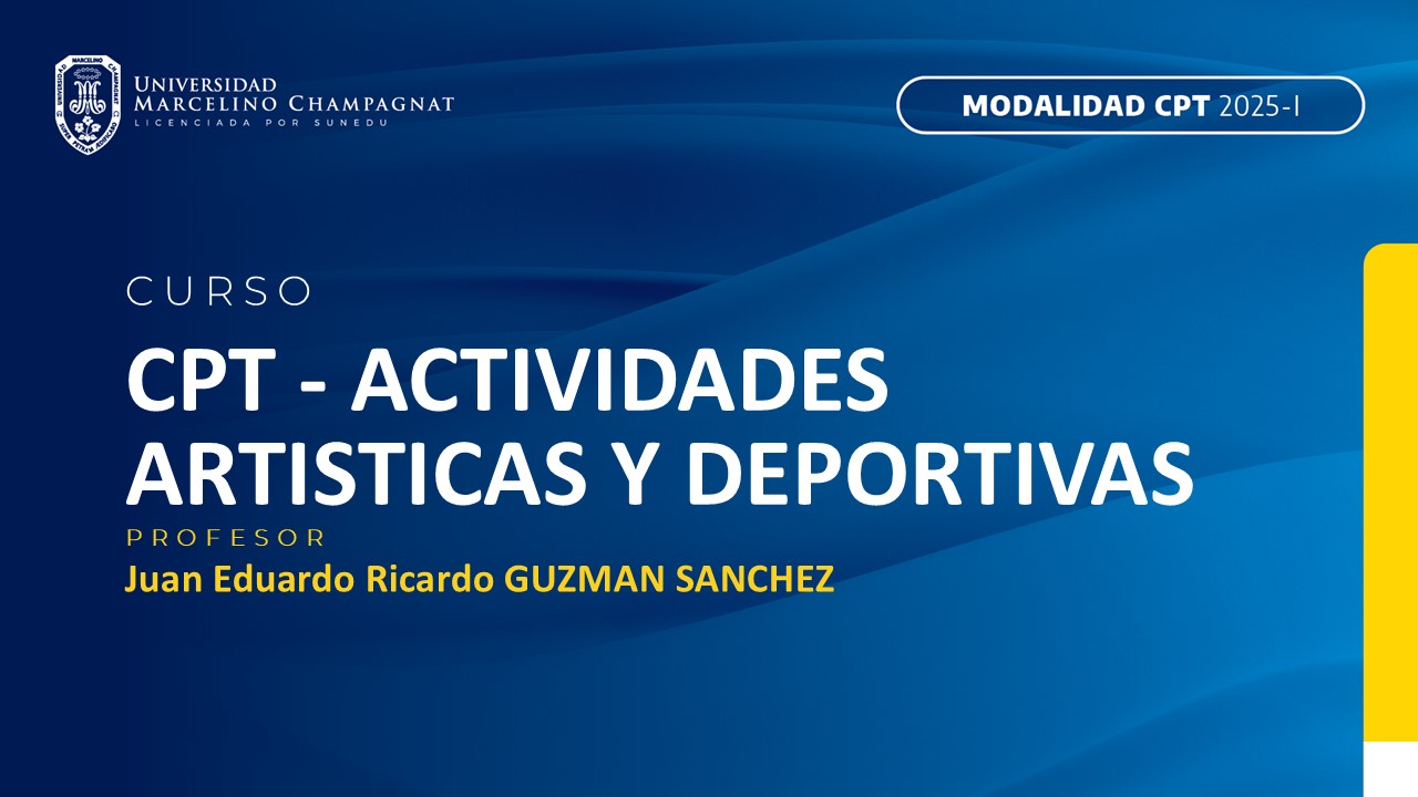 CPT - ACTIVIDADES ARTISTICAS Y DEPORTIVAS (GUZMAN)