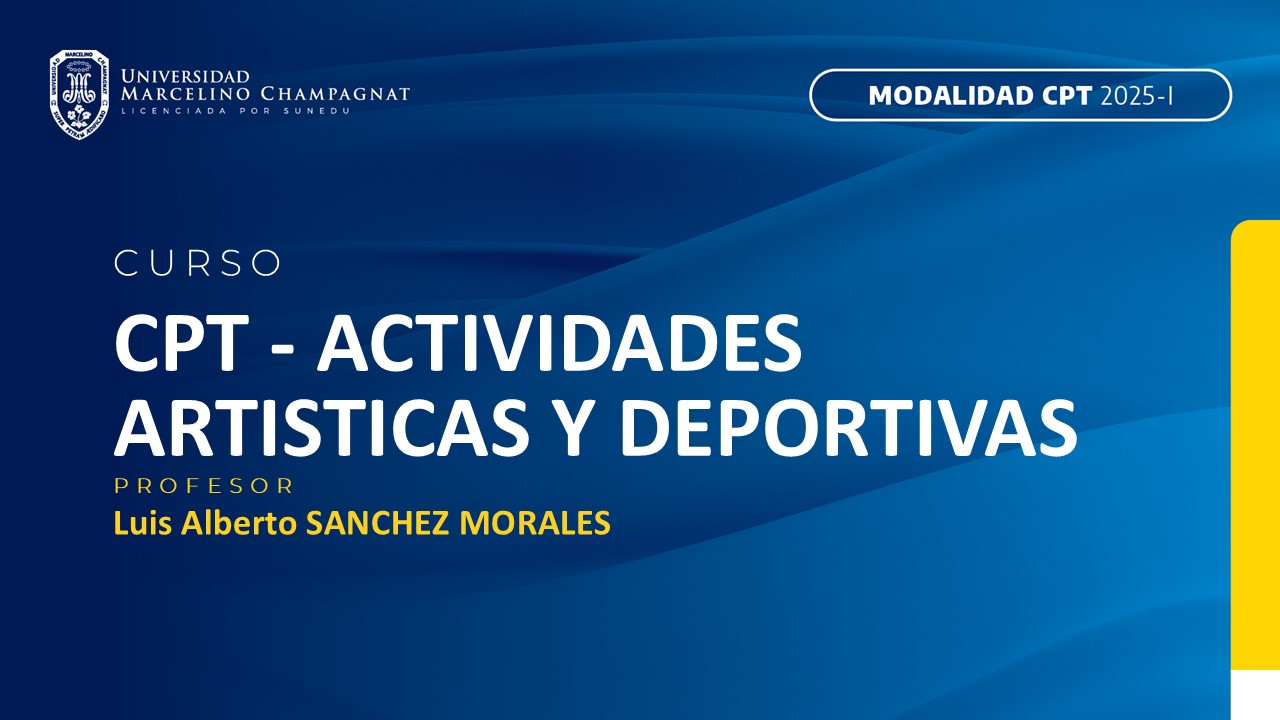 CPT - ACTIVIDADES ARTISTICAS Y DEPORTIVAS (SANCHEZ)