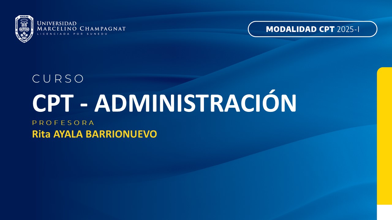 CPT - ADMINISTRACION