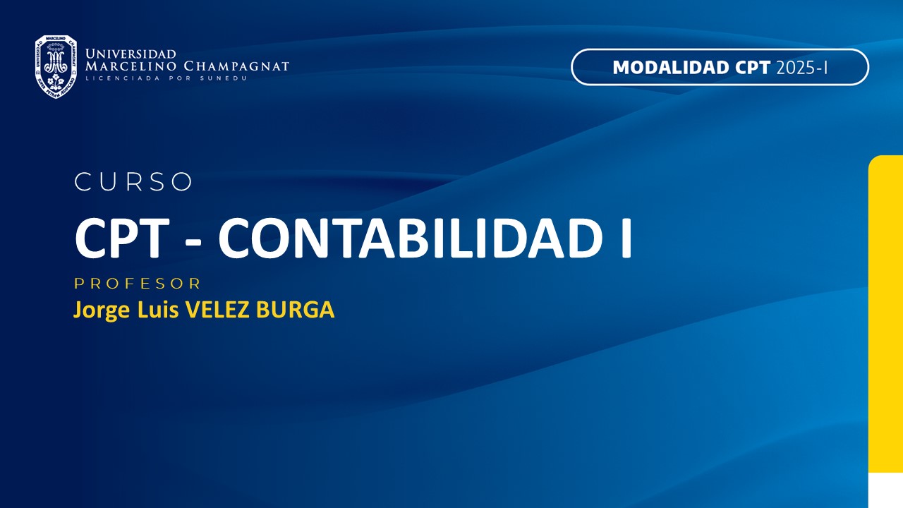CPT - CONTABILIDAD I