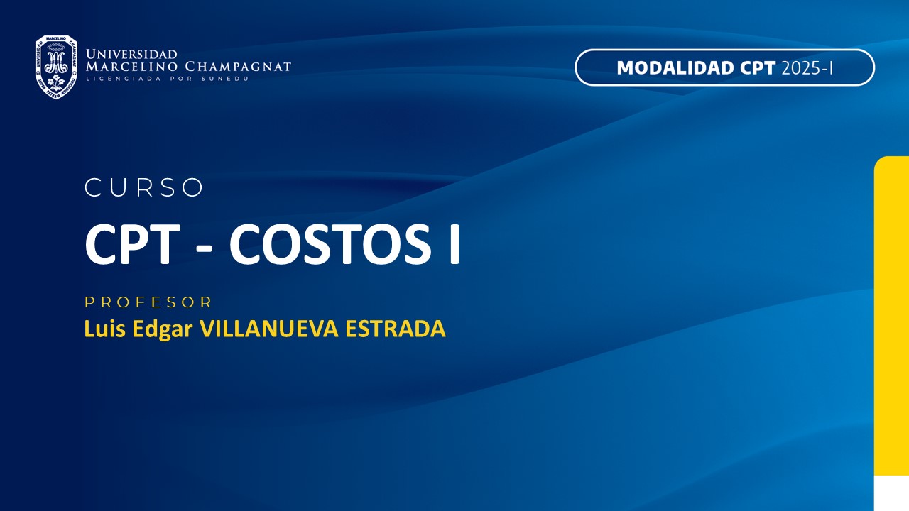 CPT - COSTOS I