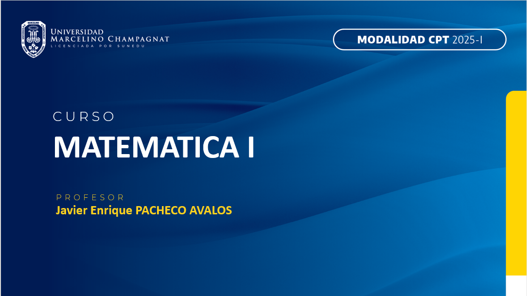 CPT - MATEMATICA I (PACHECO)