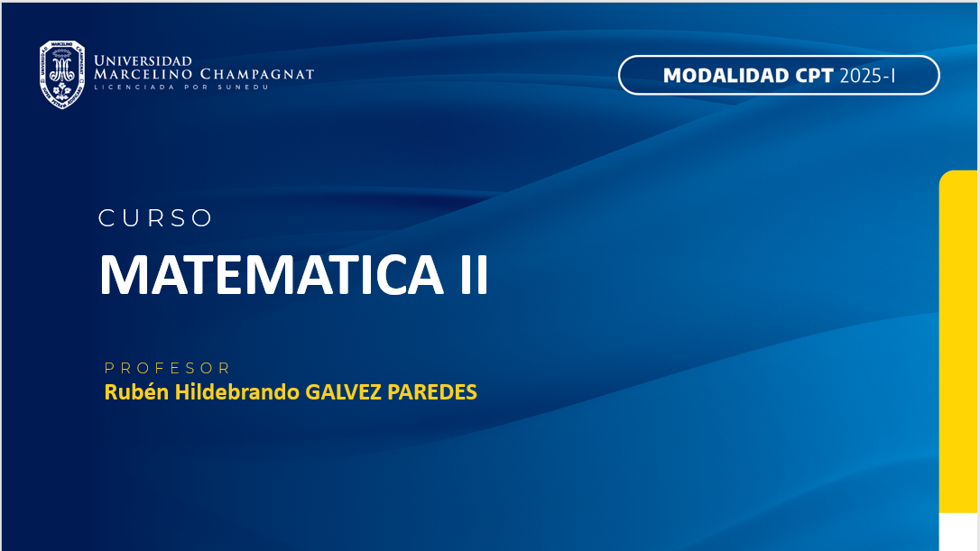 CPT - MATEMATICA II