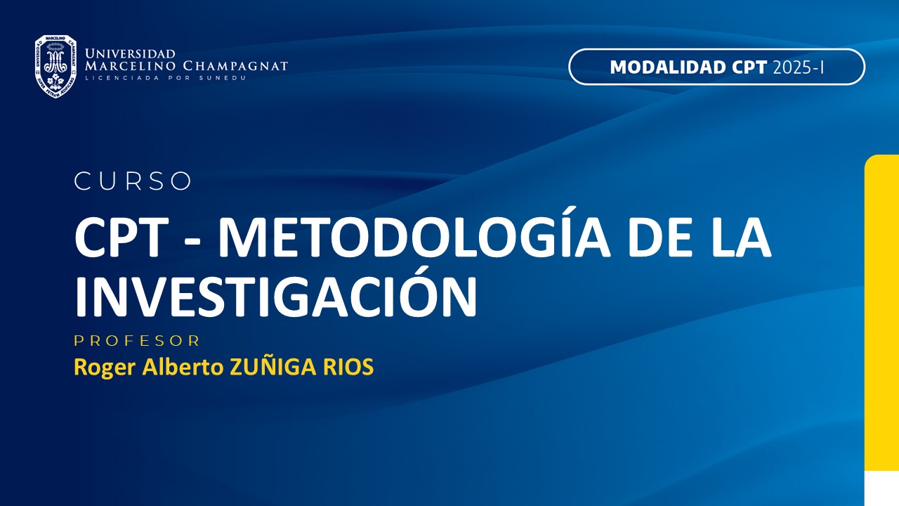 CPT - METODOLOGIA DE LA INVESTIGACION