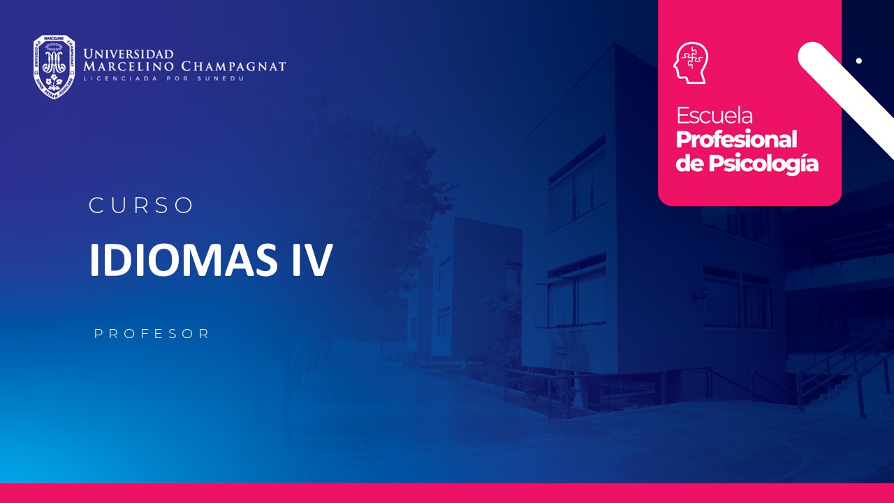 IDIOMAS IV