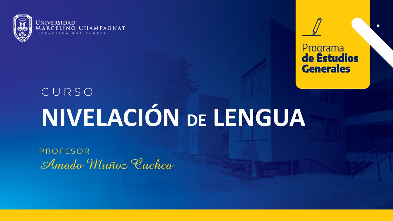 NIVELACIÓN DE LENGUA 1 (AMADO)