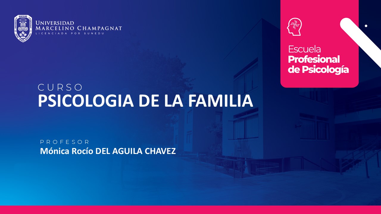 PSICOLOGIA DE LA FAMILIA - VIRTUAL