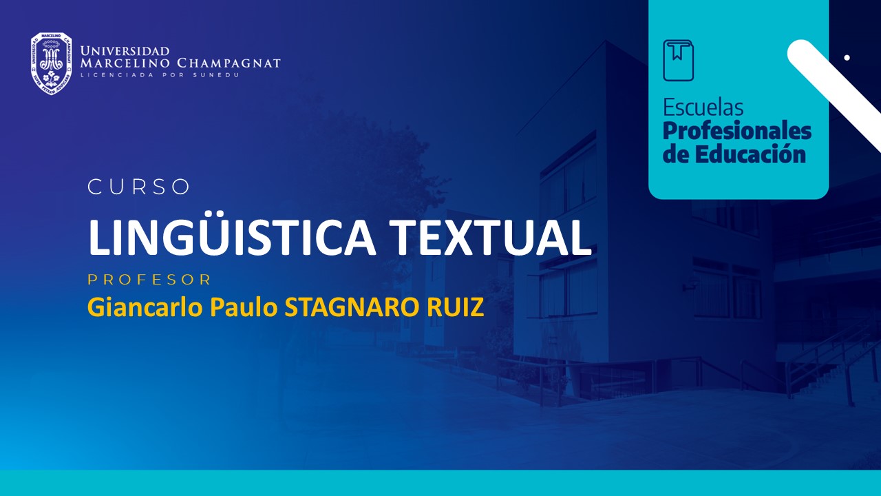 LINGÜISTICA TEXTUAL - VIRTUAL