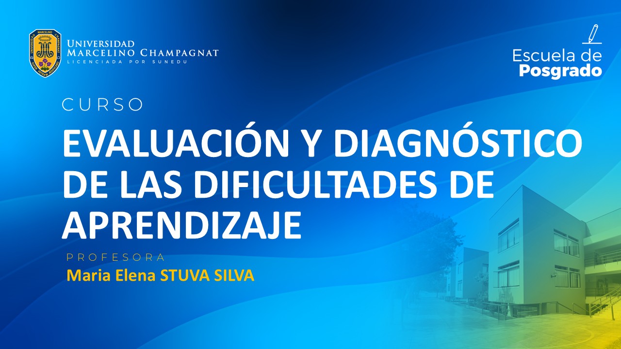 EPG - EVALUACION Y DIAGNOSTICO DE LAS DIFICULTADES DE APRENDIZAJE