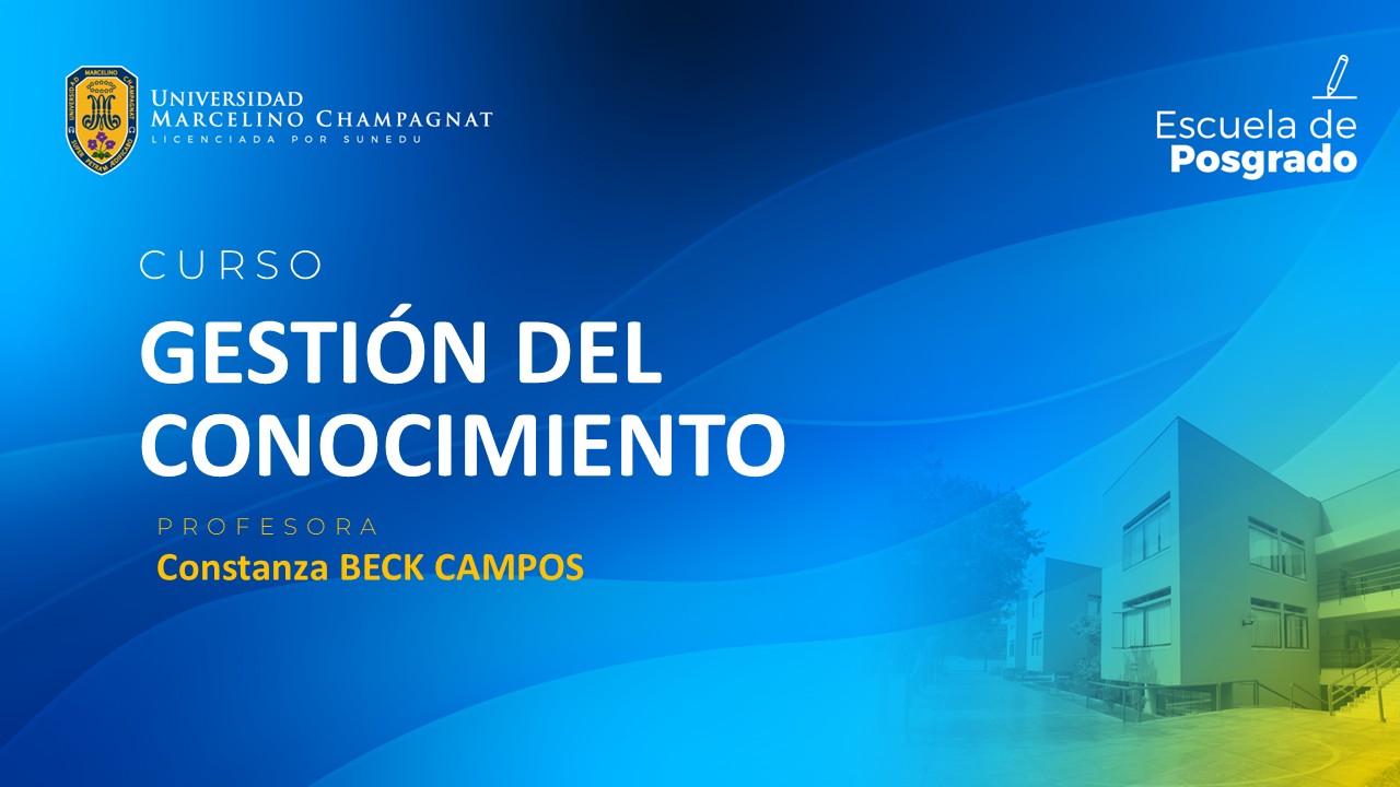 EPG - GESTIÓN DEL CONOCIMIENTO