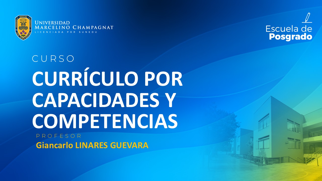 EPG - CURRÍCULO POR CAPACIDADES Y COMPETENCIAS