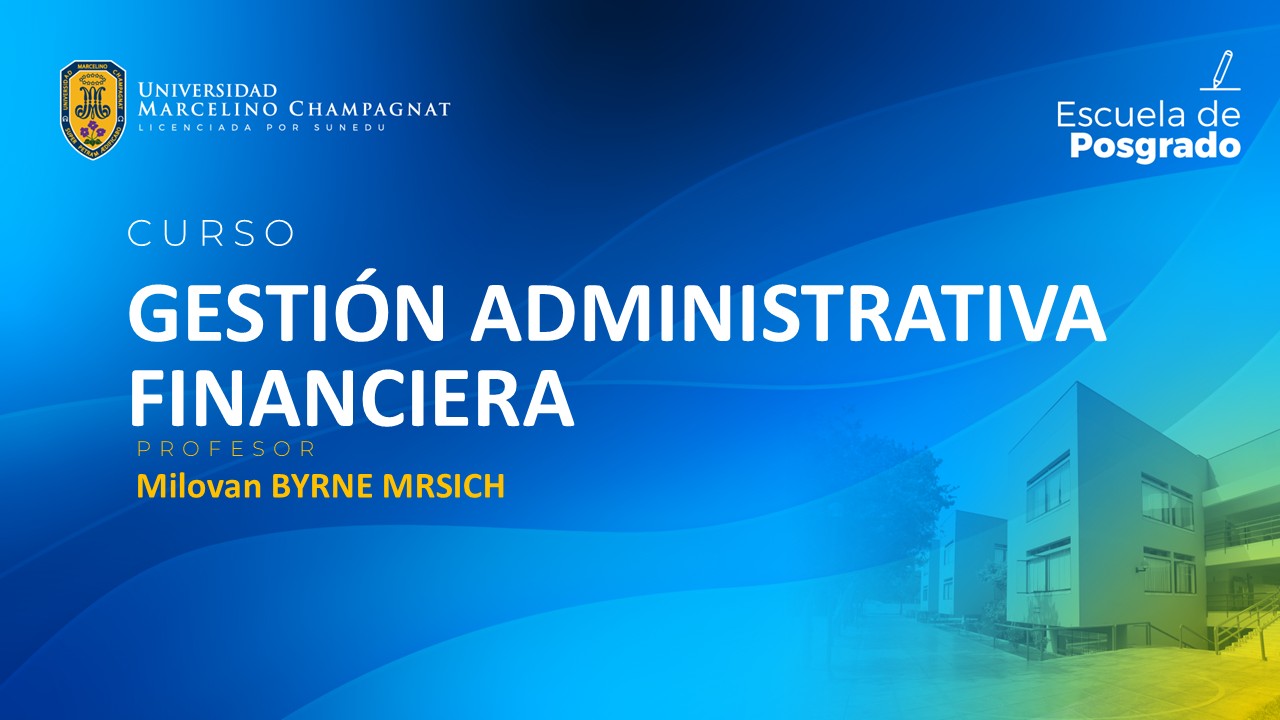 EPG - GESTION ADMINISTRATIVA FINANCIERA