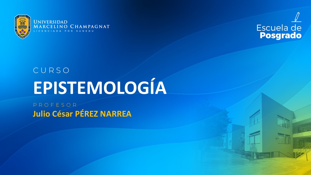 EPG - EPISTEMOLOGÍA 