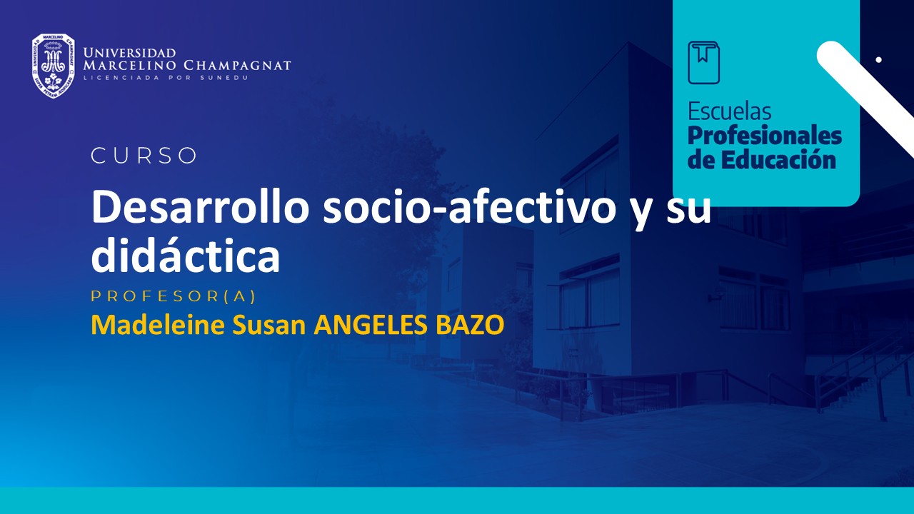 T_EDU - Desarrollo socio-afectivo y su didáctica