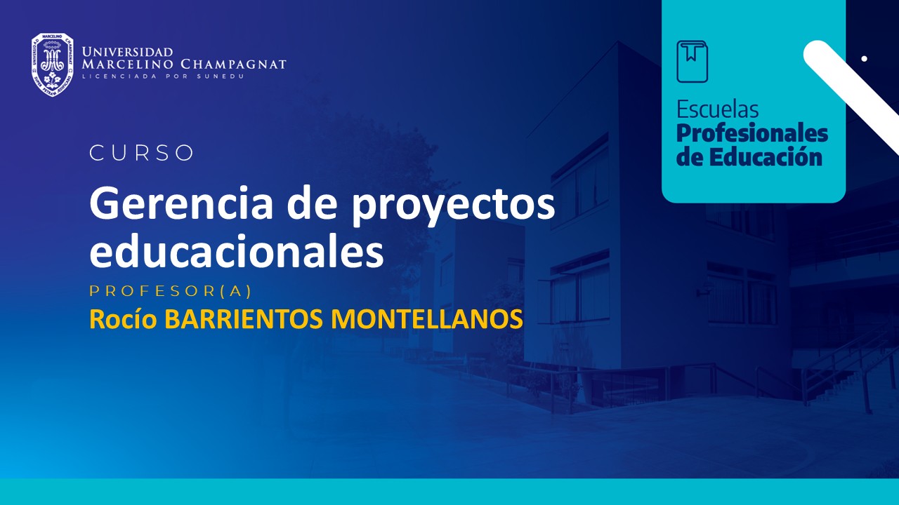 T_EDU - Gerencia de proyectos educacionales