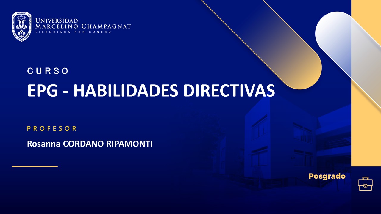 EPG - HABILIDADES DIRECTIVAS