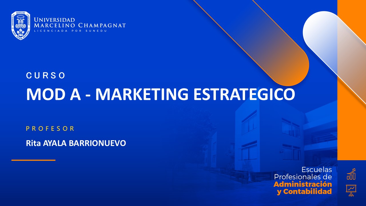 MOD A - MARKETING ESTRATEGICO