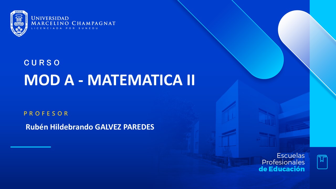 MOD A - MATEMATICA II (Rubén)