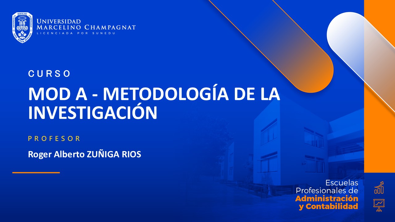 MOD A - METODOLOGIA DE LA INVESTIGACION - FACAC