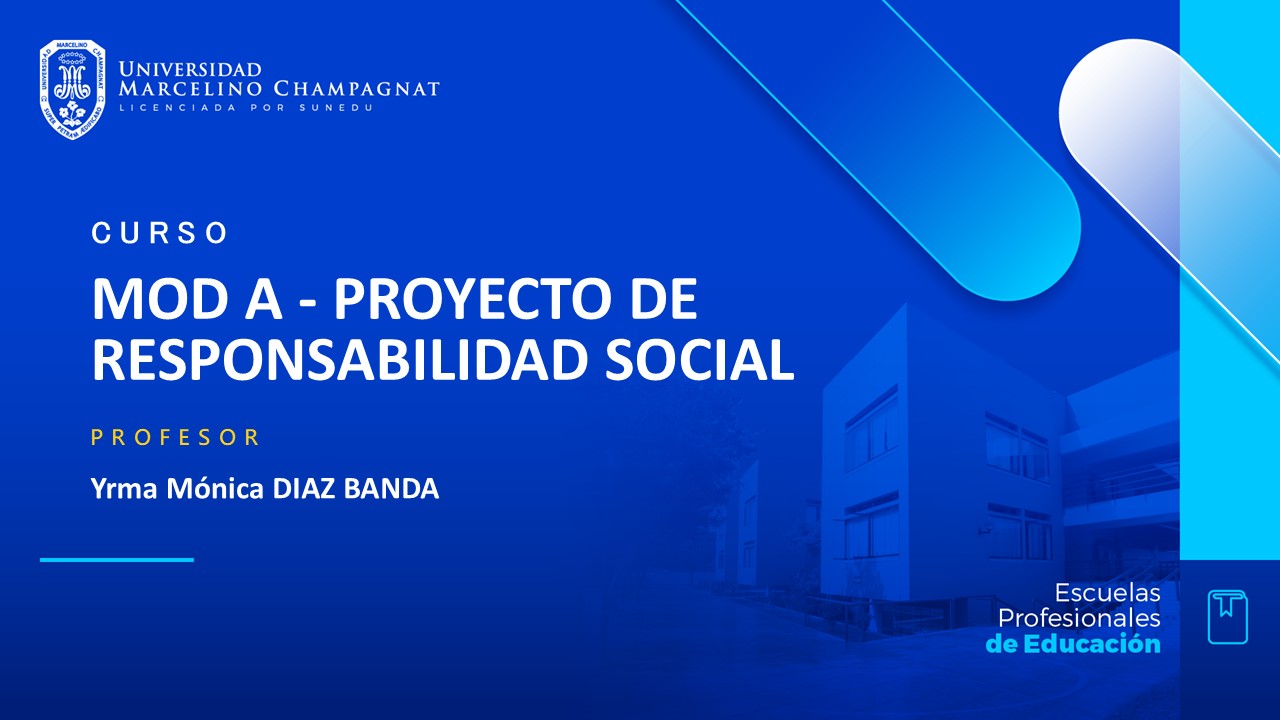 MOD A - PROYECTO DE RESPONSABILIDAD SOCIAL