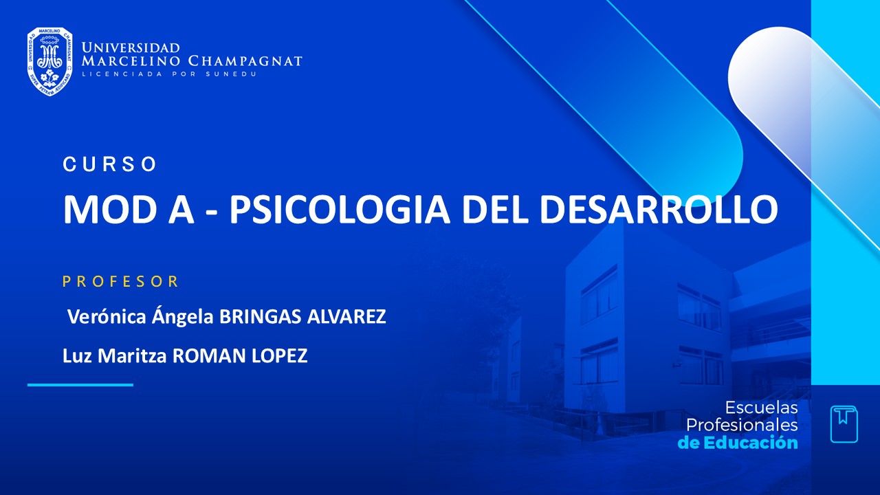 MOD A - PSICOLOGIA DEL DESARROLLO