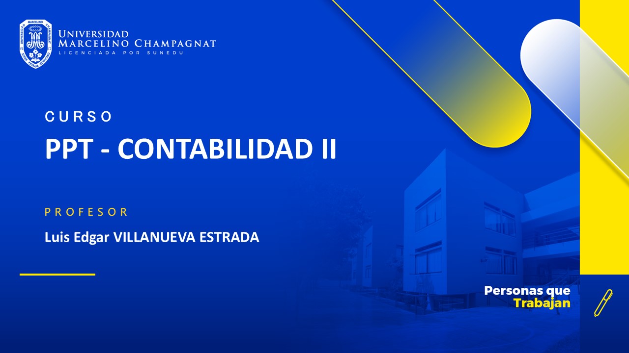 PPT - CONTABILIDAD II