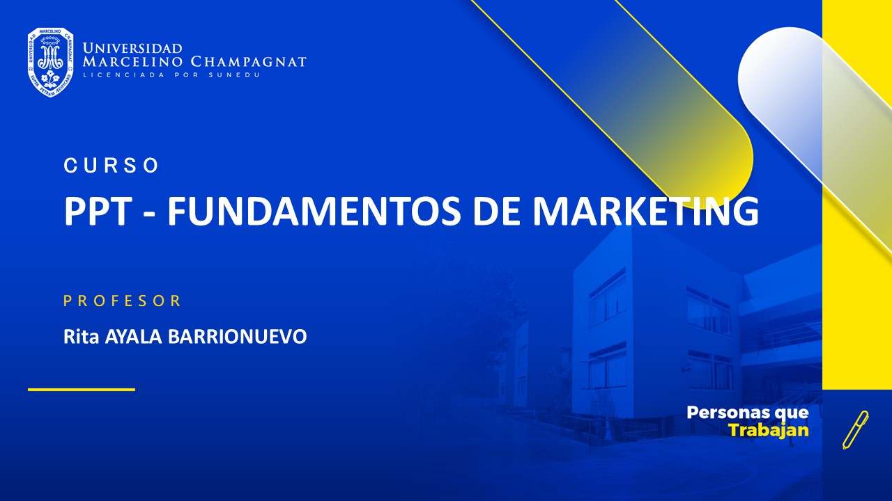 PPT - FUNDAMENTOS DE MARKETING