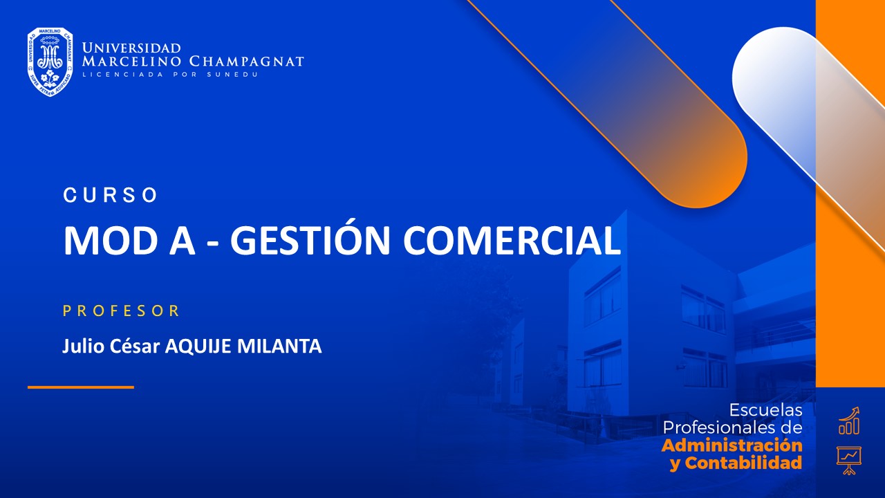 MOD A - GESTION COMERCIAL