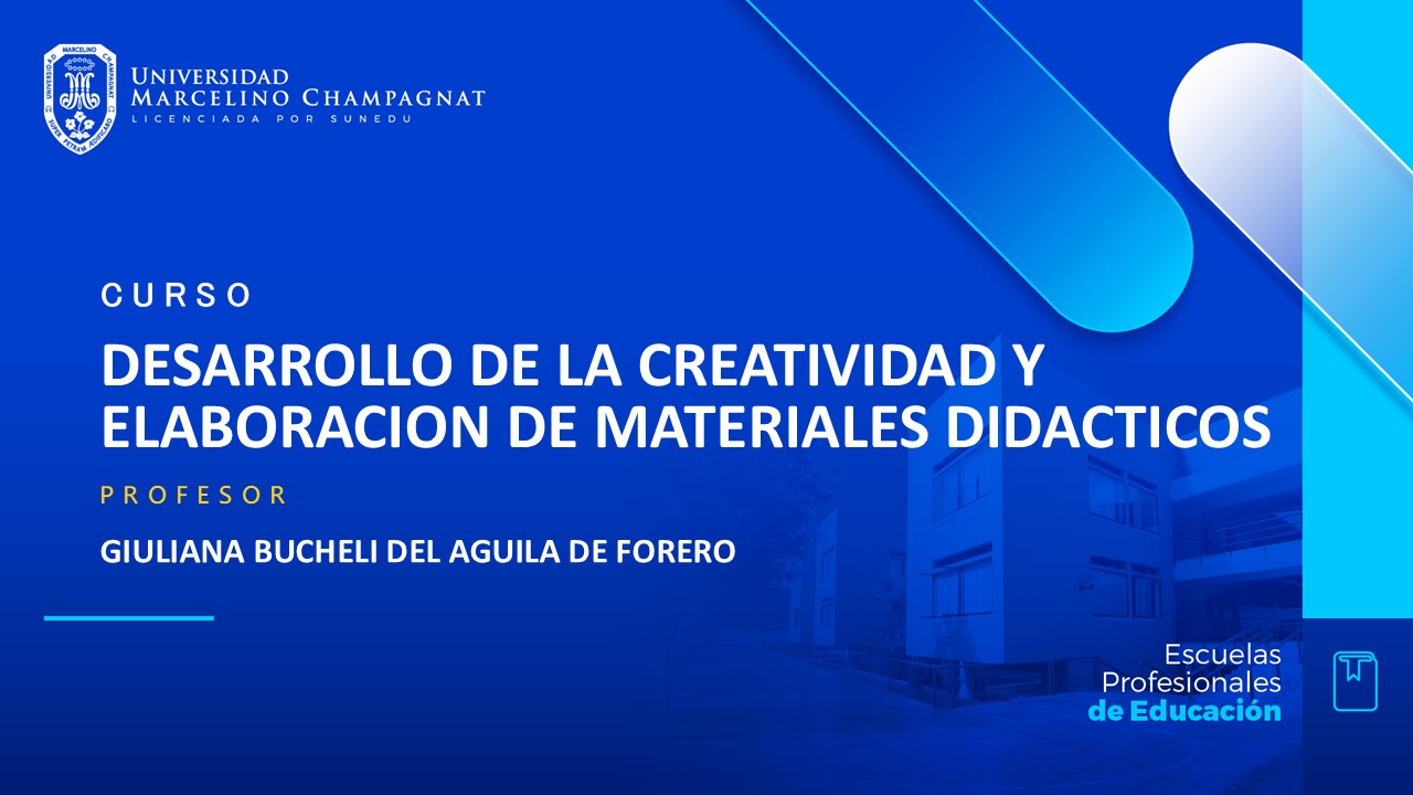 MOD A - DESARROLLO DE LA CREATIVIDAD Y ELABORACION DE MATERIALES DIDACTICOS 