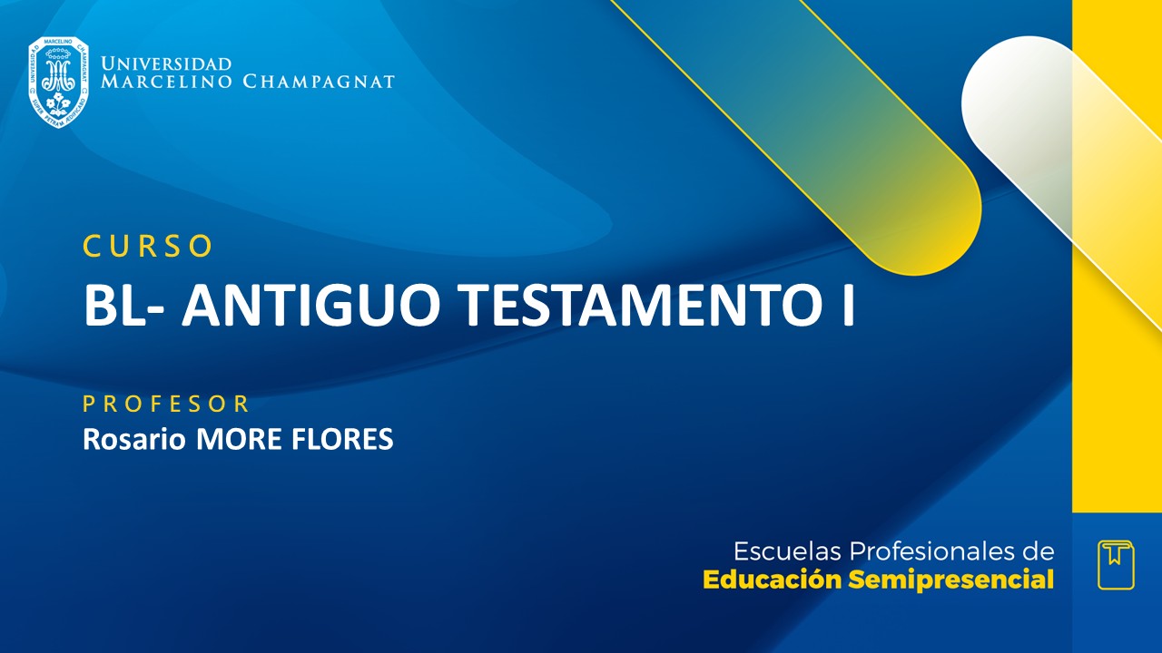 + BL - ANTIGUO TESTAMENTO I