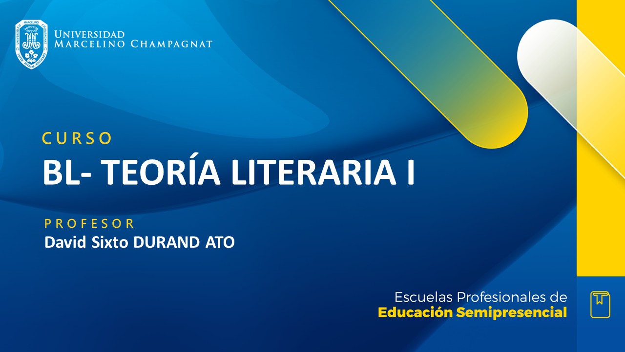 + BL - TEORIA LITERARIA I
