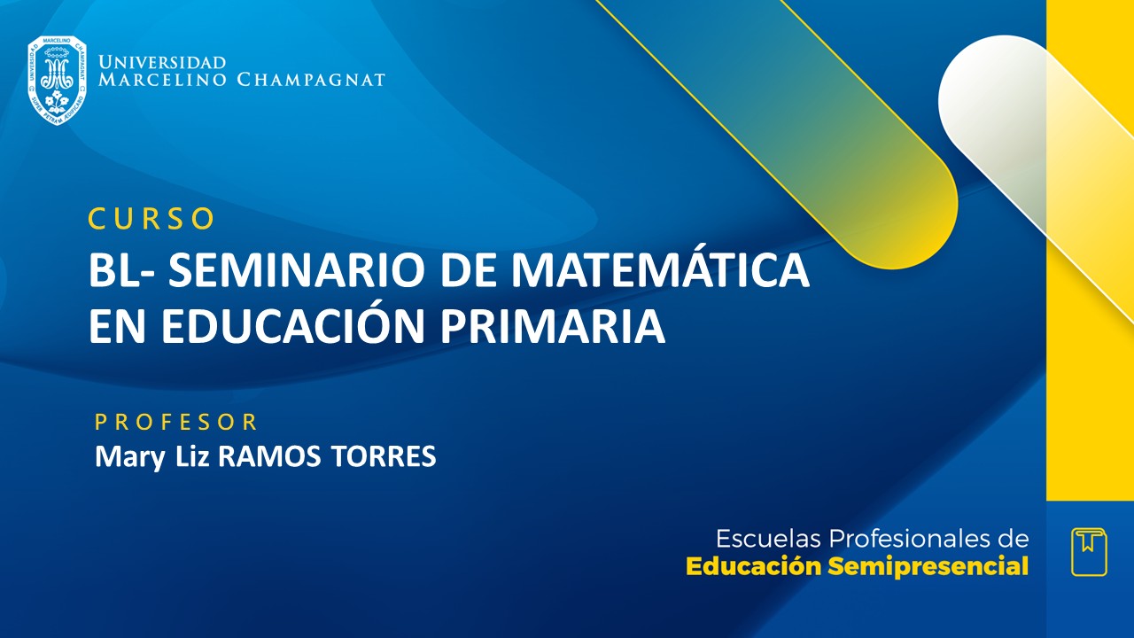 + BL - SEMINARIO DE MATEMATICA EN EDUCACION PRIMARIA (RAMOS)